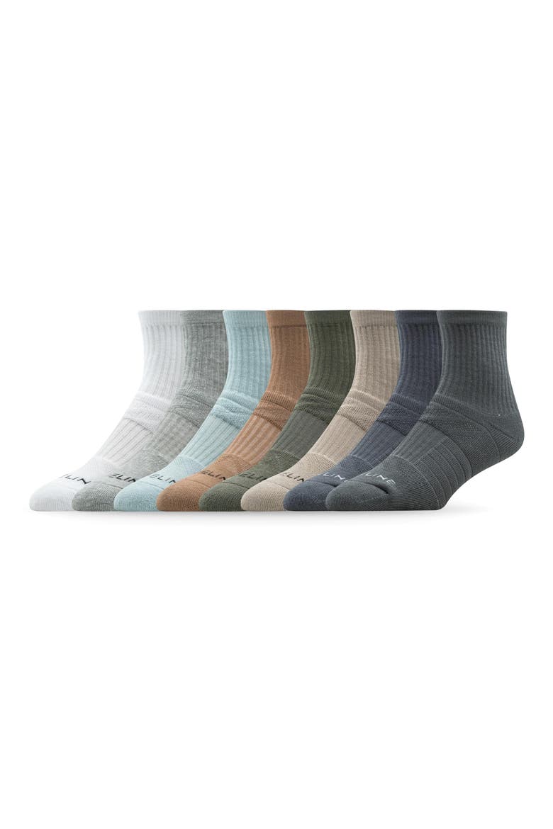 8-Pack Assorted Half Calf Socks video