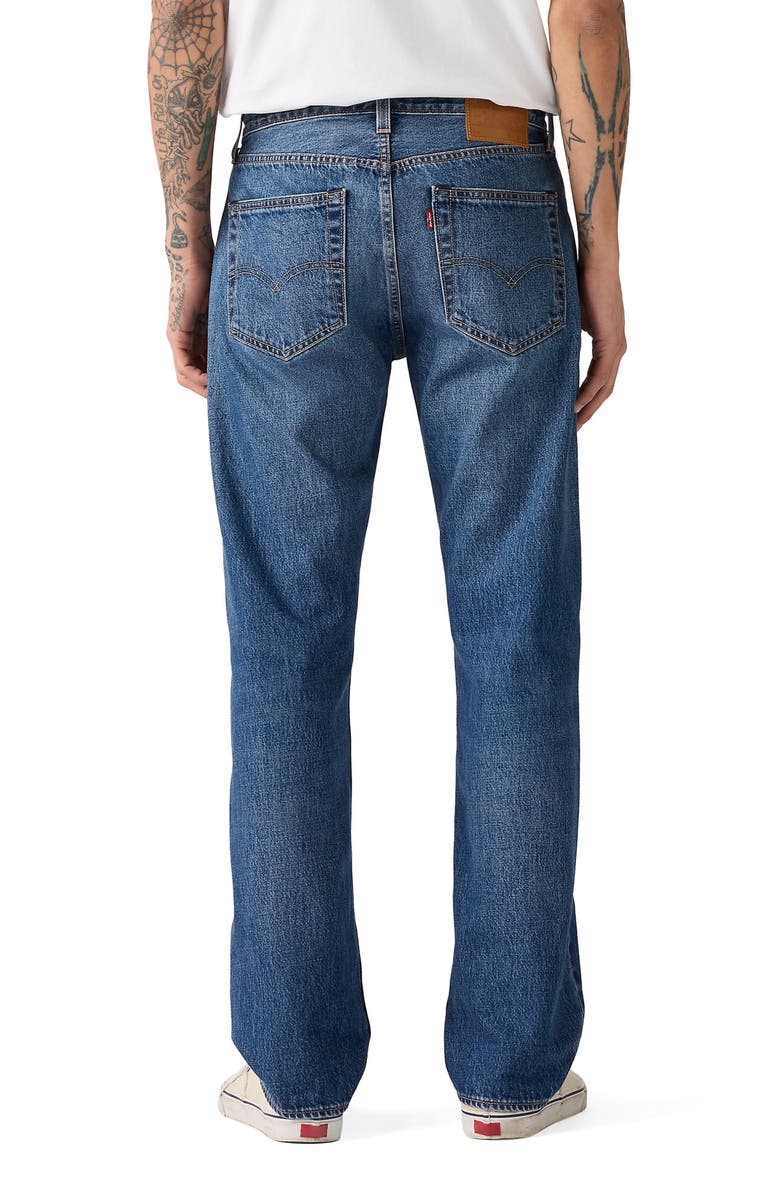 Levi's<sup>®</sup> 501<sup>®</sup> '93 Straight Fit Jeans, Alternate, color, Cathedral Selvedge