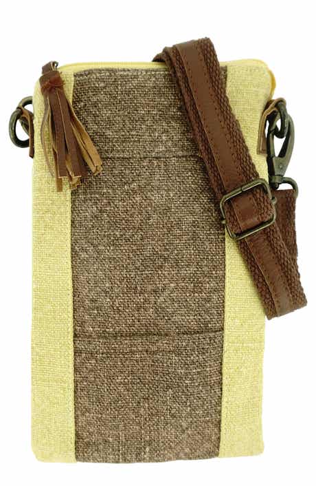 VINTAGE ADDICTION Two-Tone Crossbody Bag