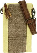 VINTAGE ADDICTION Two-Tone Crossbody Bag