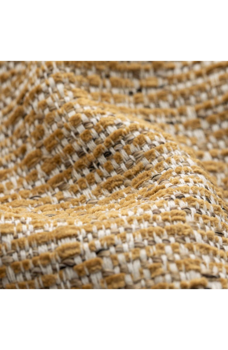 Elaine Smith Golden Hour Indoor & Outdoor Woven Accent Orb Pillow, Alternate, color, Golden
