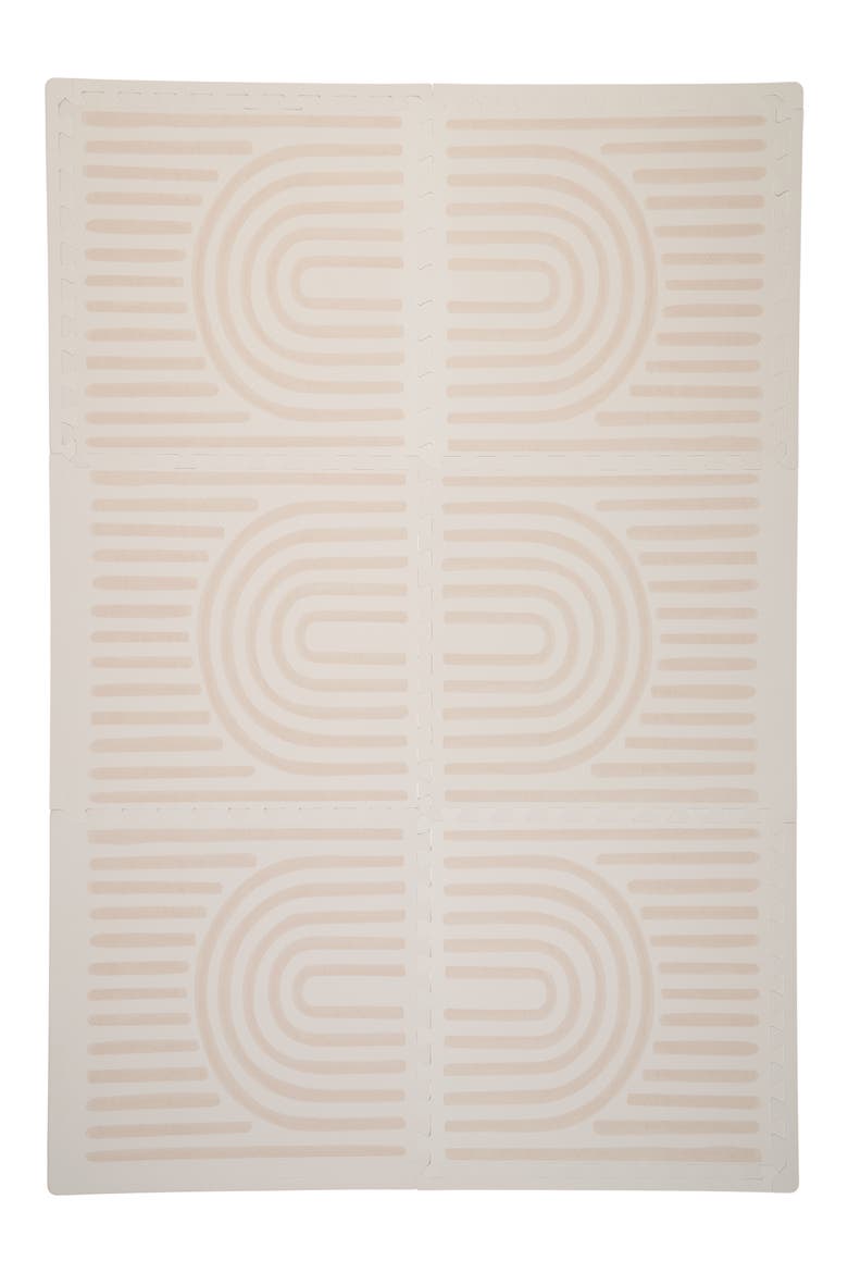 FoamPuzzle Baby Playmat, Main, color, LINEN