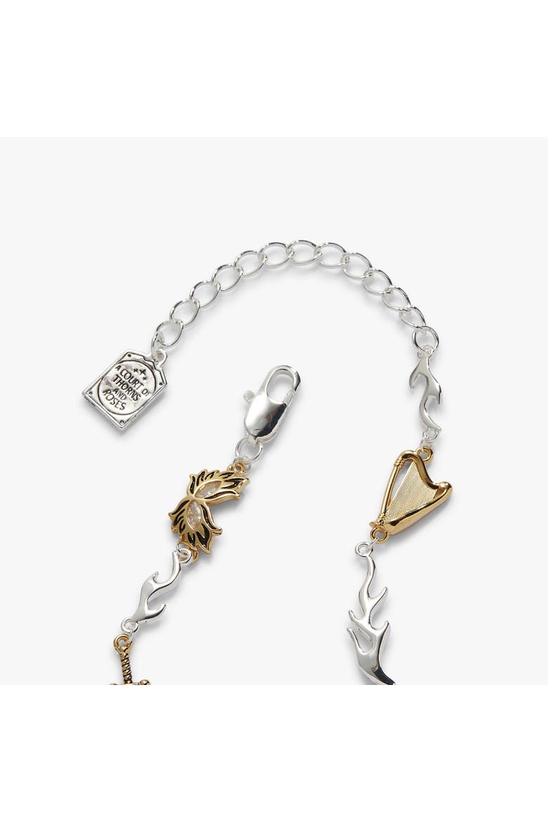 A Court of Thorns and Roses Nesta Archeron Linear Bracelet, Alternate, color, Silver