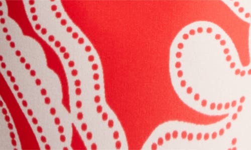Lemlem Elsi High Waist Bikini Bottoms In Niku Red