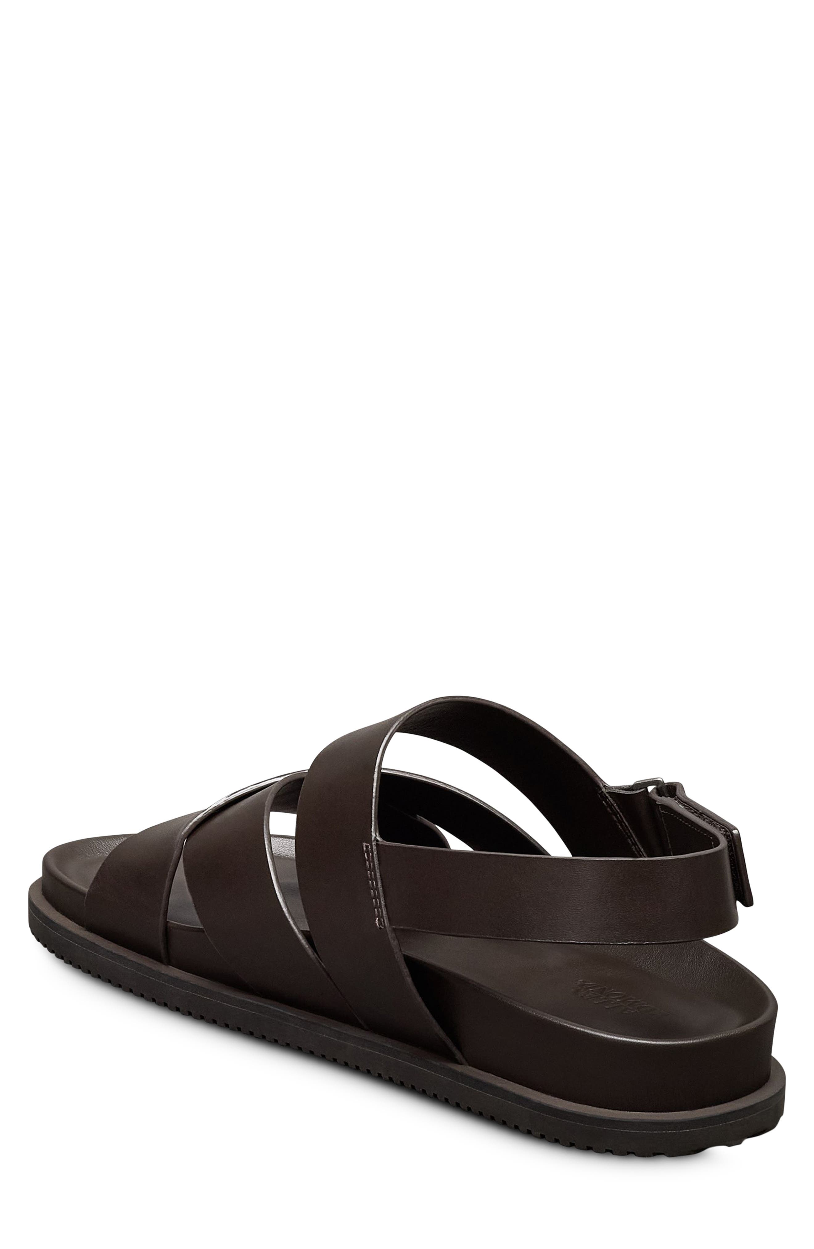 Davenport Sandal, Alternate, color, DARK BROWN