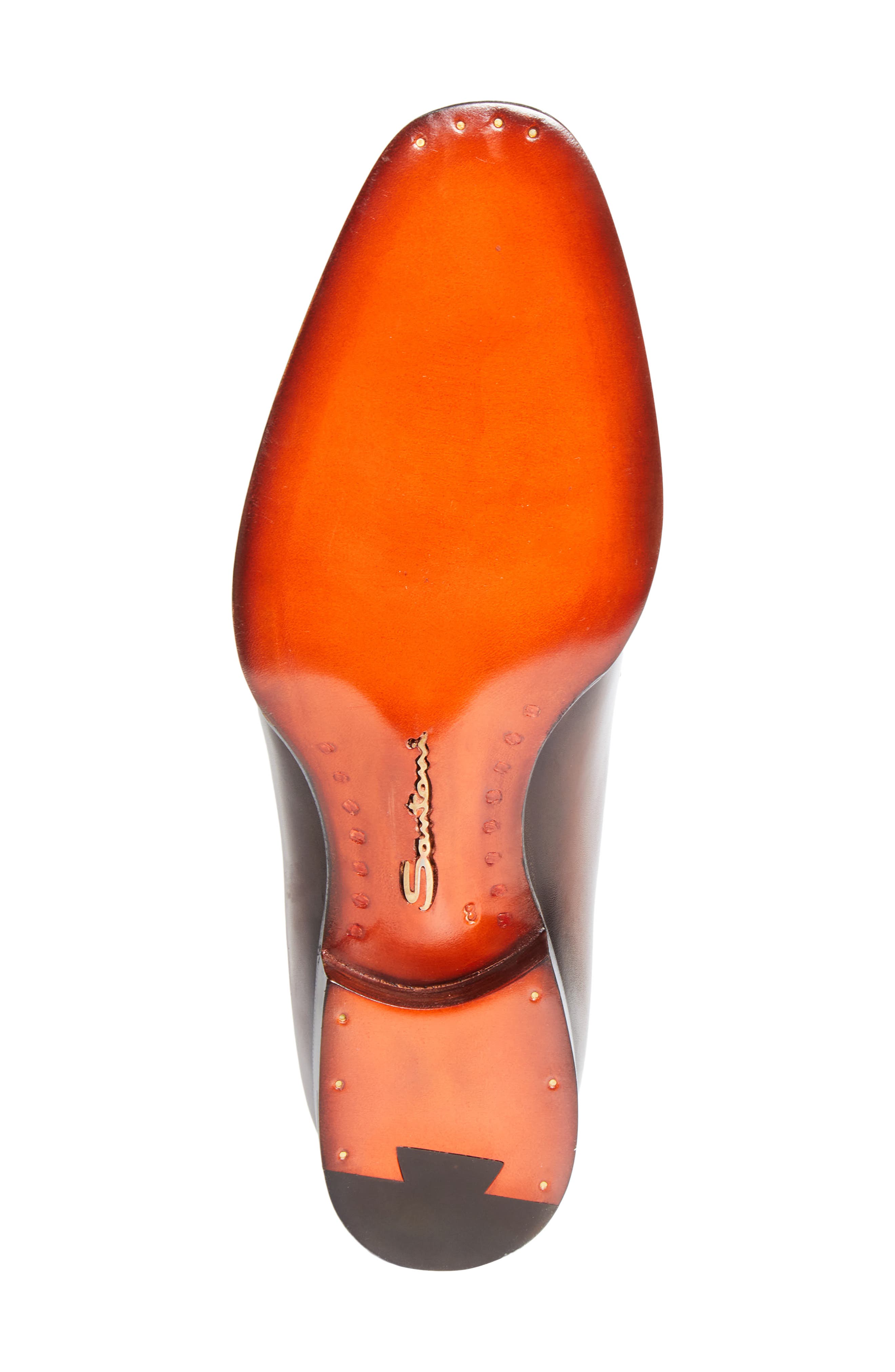 Santoni Arco Loafer, Alternate, color, Dark Brown-T60