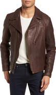 Schott NYC Leather Moto Jacket