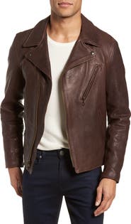 Schott NYC Leather Moto Jacket