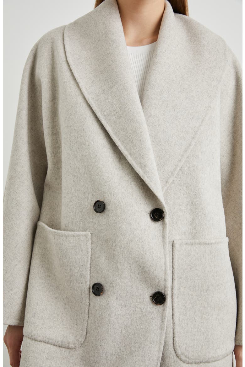 Nily Woold Blend Jacket, Alternate, color, OATMEAL