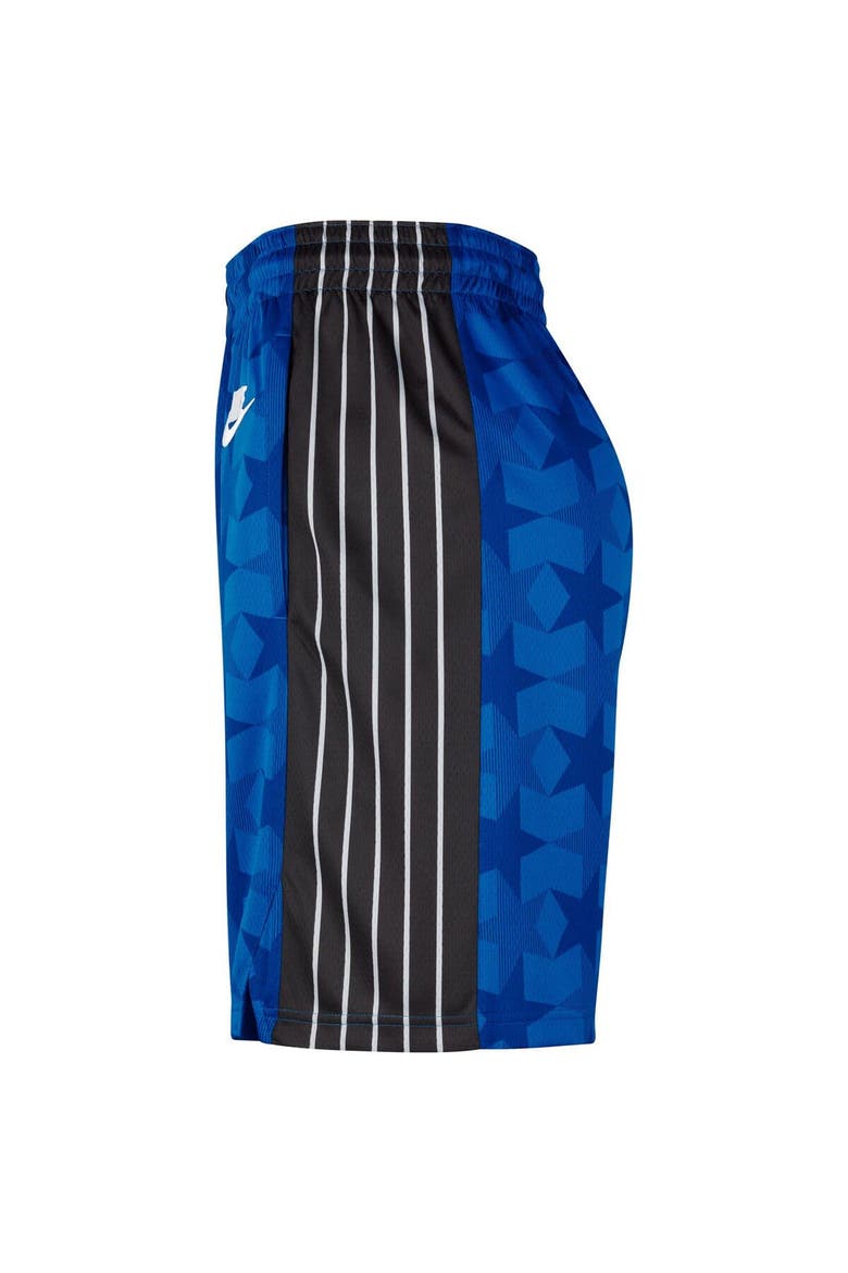 Men's Nike Royal Orlando Magic 2023/24 Classic Edition Hardwood Classics Performance Swingman Shorts, Alternate, color, Royal