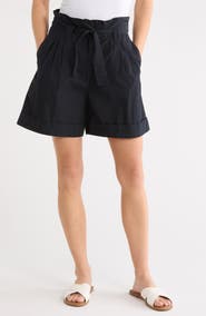THE GREAT. The Pleated Trouser Shorts