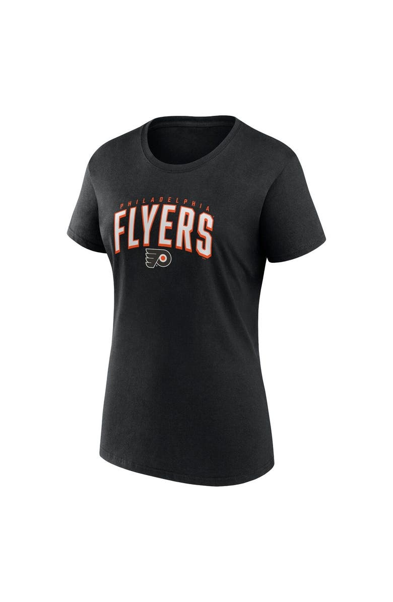 FANATICS Women's Fanatics Branded Orange/Black Philadelphia Flyers Two-Pack Fan T-shirt Set, Alternate, color, 