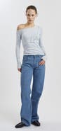 Mother of All Pepper Long Sleeved Off Shoulder T Shirt
