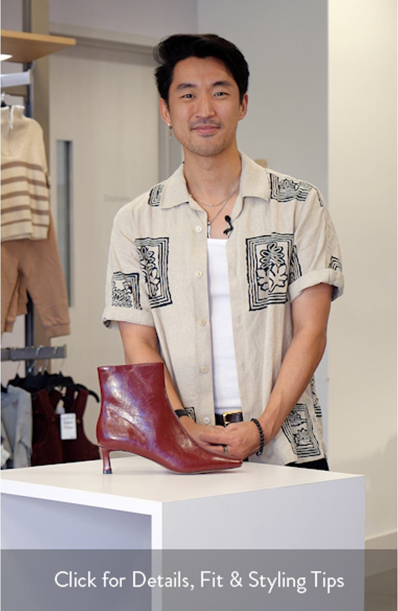 Juliyaa Kitten Heel Bootie, sales video thumbnail