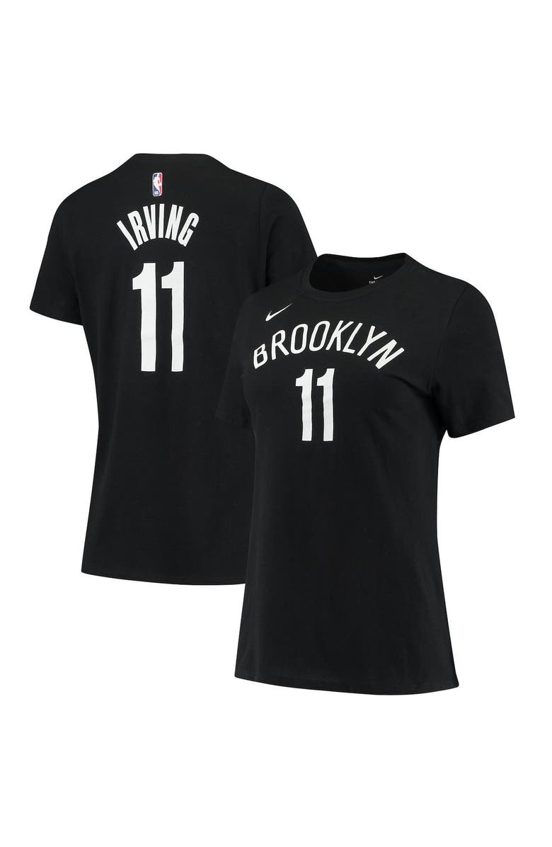 Nike Women's Nike Kyrie Irving Black Brooklyn Nets Name & Number Performance T-Shirt, Main, color,