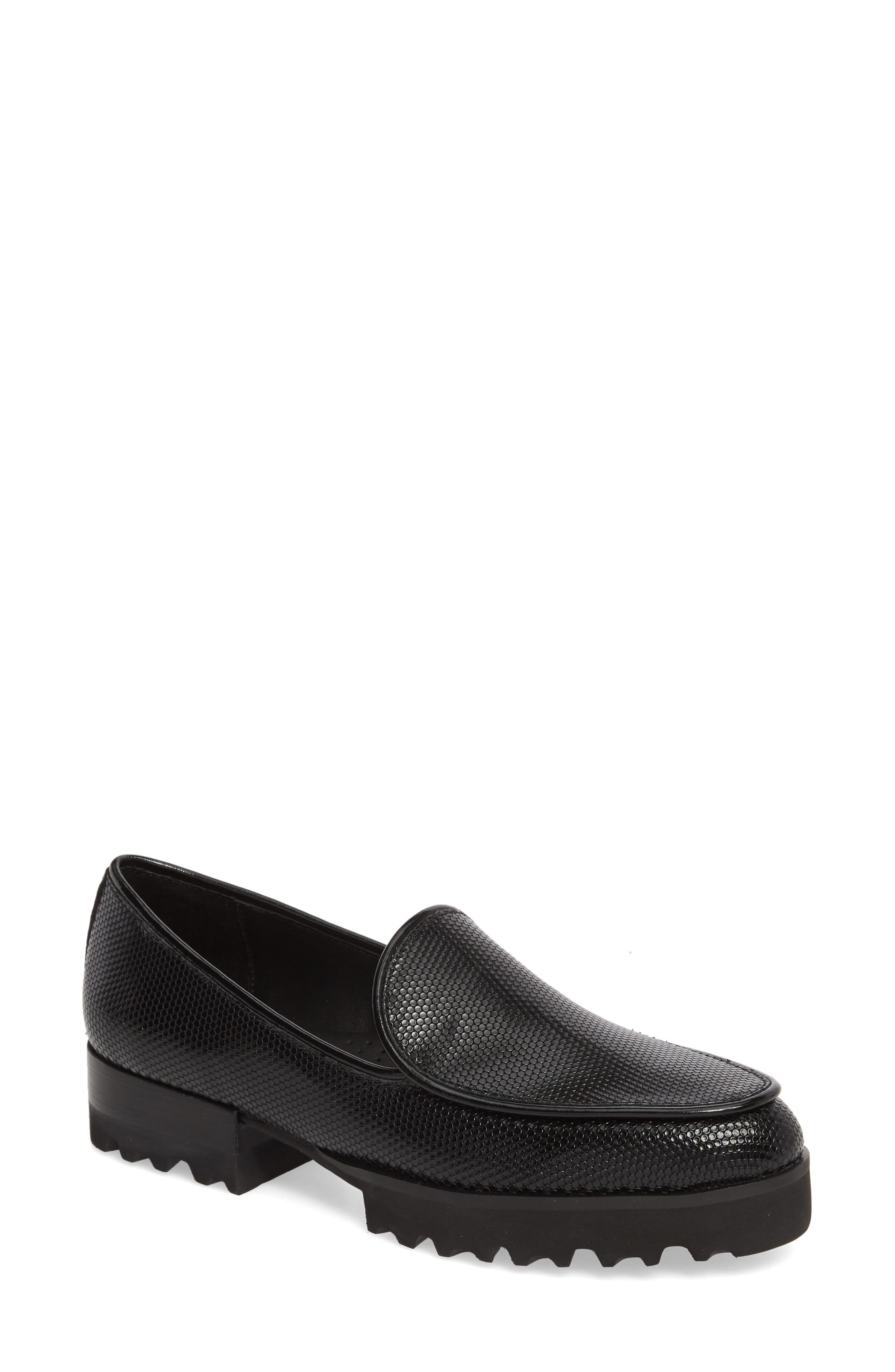 Donald Pliner Enza Lug Sole Loafer, Main, color, 