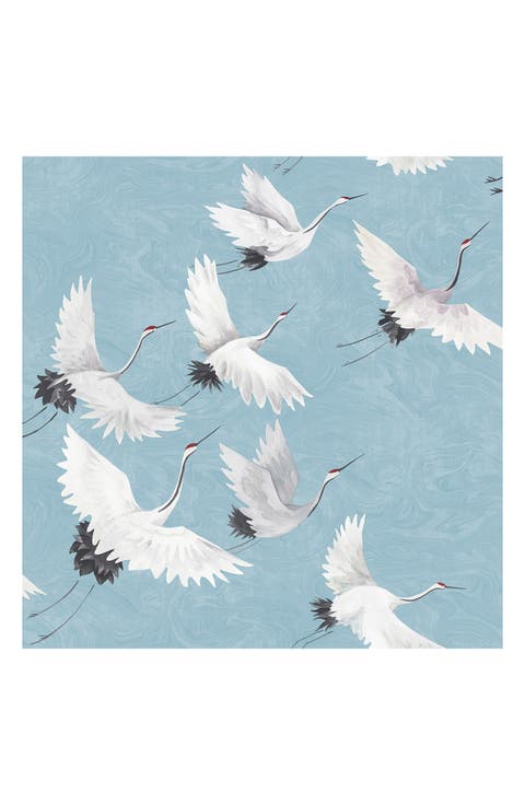 Halcyon Blue Peel & Stick Wallpaper