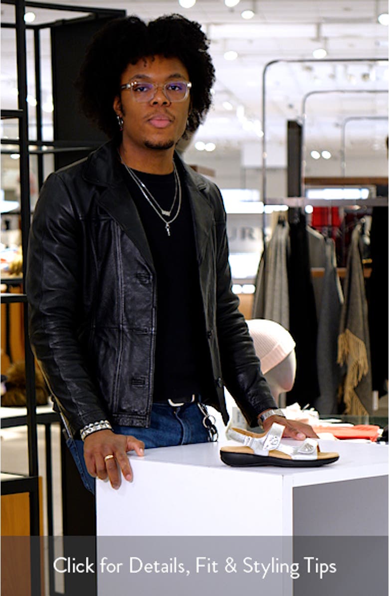 Ruthie Stitch Slide Sandal, sales video thumbnail