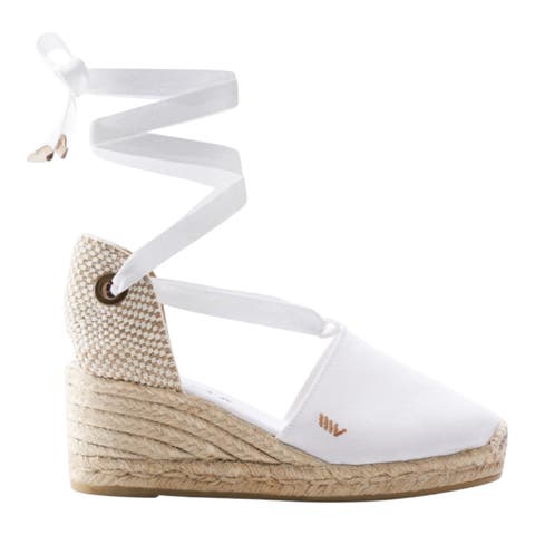 Escala Canvas Espadrille Wedges