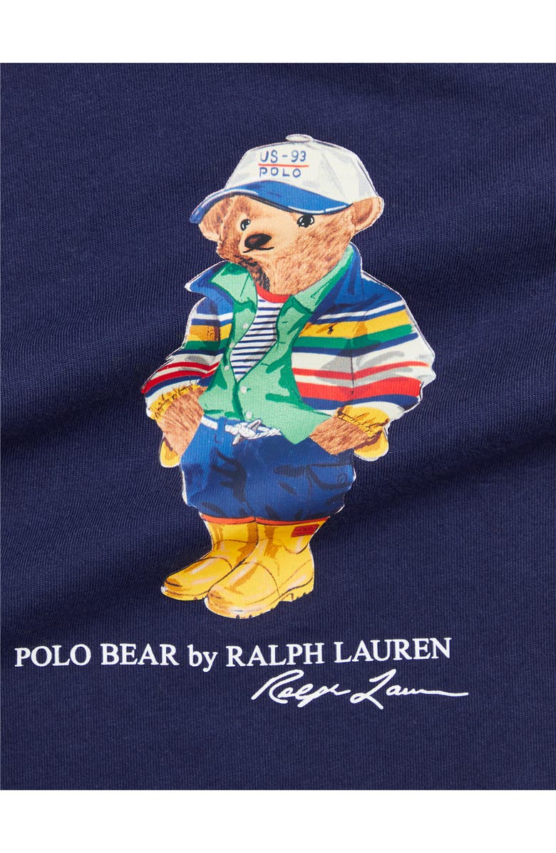 Ralph Lauren Polo Bear Long Sleeve Cotton Graphic T-Shirt & Joggers Set, Alternate, color, 