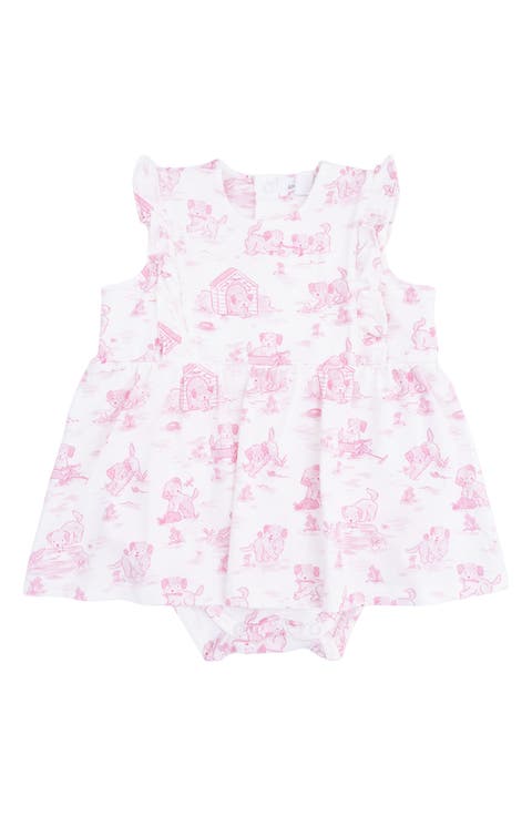 Puppy Ruffle Skirted Bodysuit (Baby)