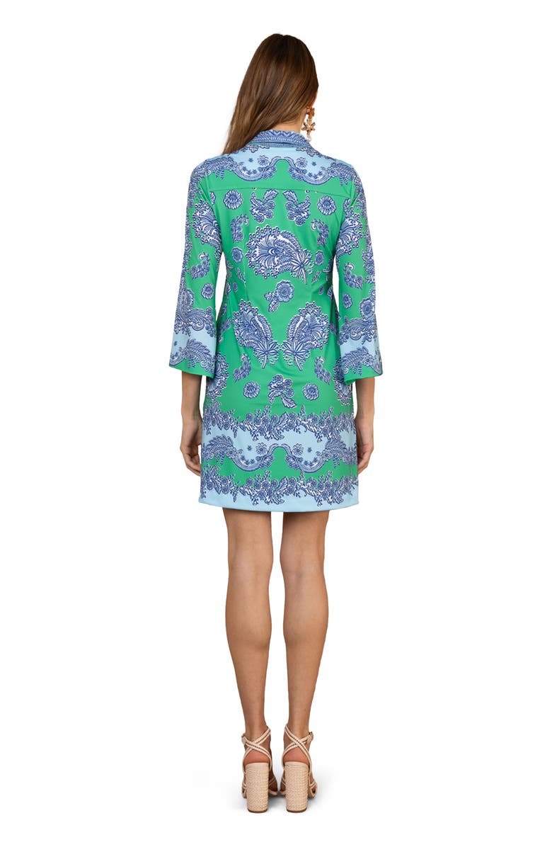 Hale Bob Marguerite Matte Jersey Dress, Alternate, color, 