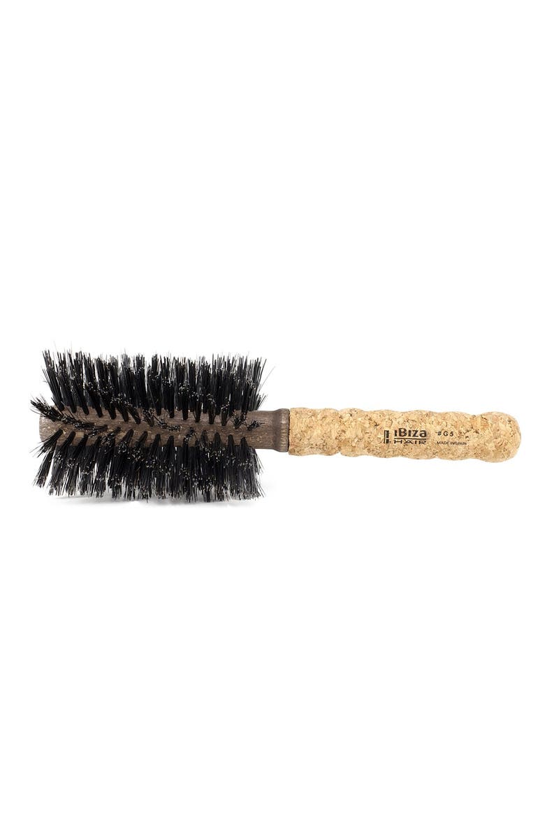 Ibiza Hair G5 Swirled Extended Cork Round Brush, Main, color, 