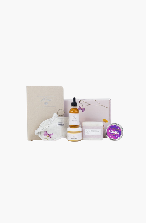 Pampering Mother's Day Gift Box- Handmade Natural Skincare & Spa Kit