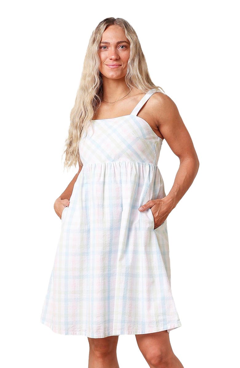 Hope & Henry Women's Organic Seersucker Sundress, Alternate, color, 
