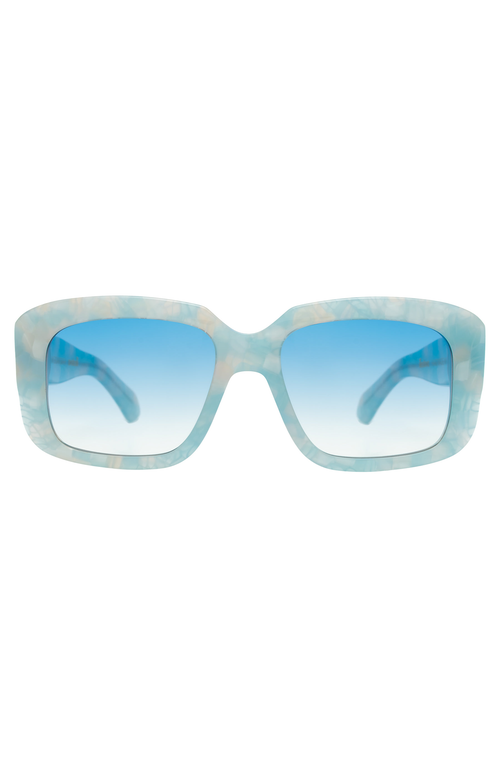 Illesteva Geno Sunglasses In Blue