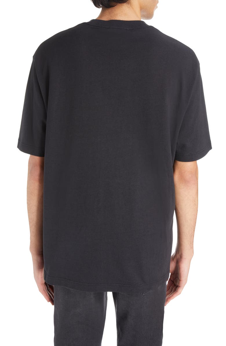 Acne Studios Exford Dog Face Oversize Graphic T-Shirt, Alternate, color, 