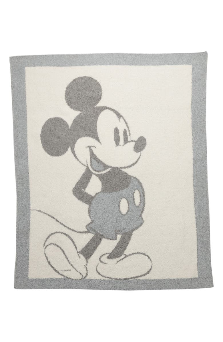 Barefoot Dreams<sup>®</sup> Cozychic<sup>™</sup> Disney Mickey/Minnie Mouse Blanket, Main, color, 