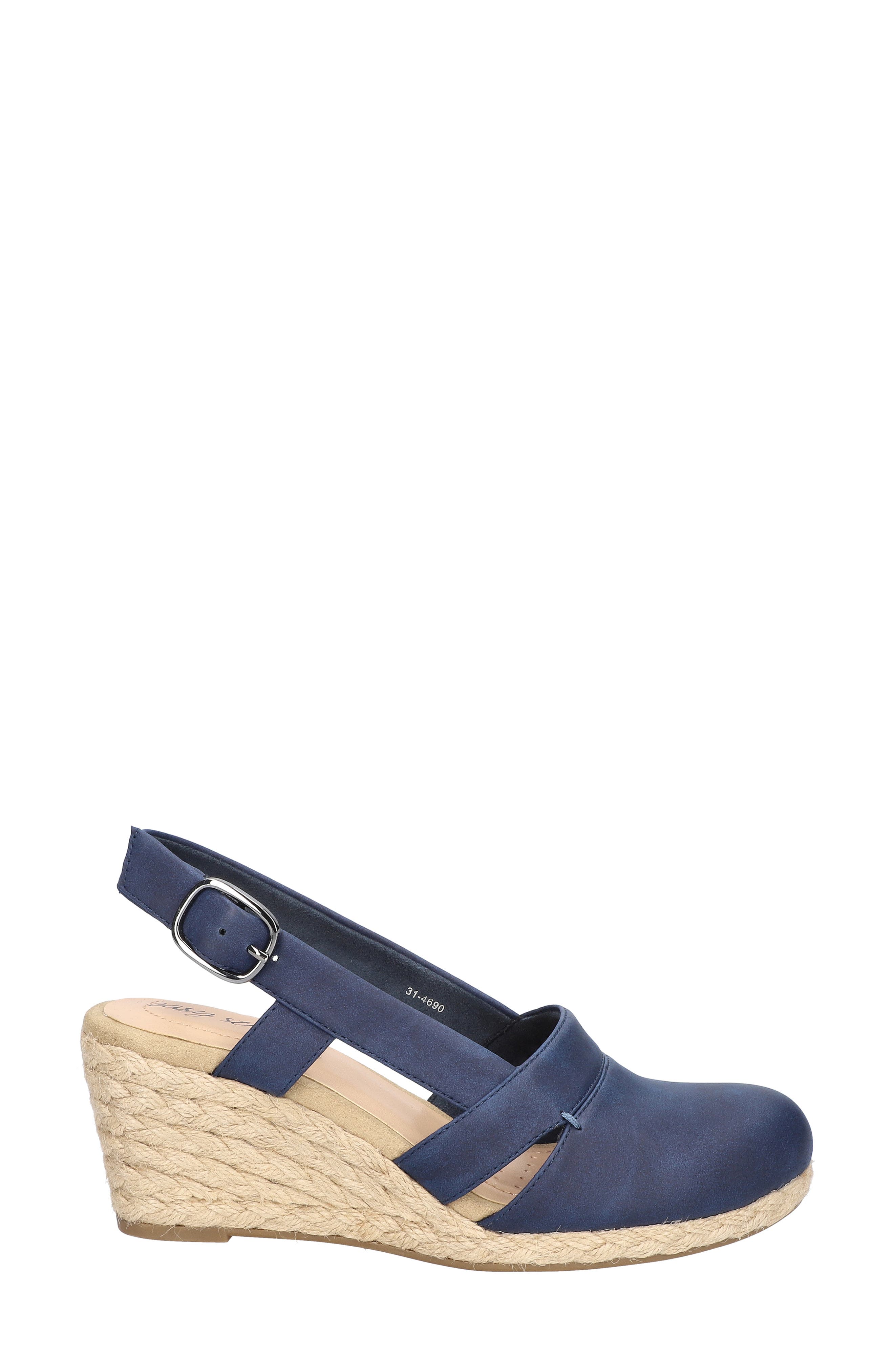 Stargaze Espadrille Wedge Pump, Alternate, color, NAVY