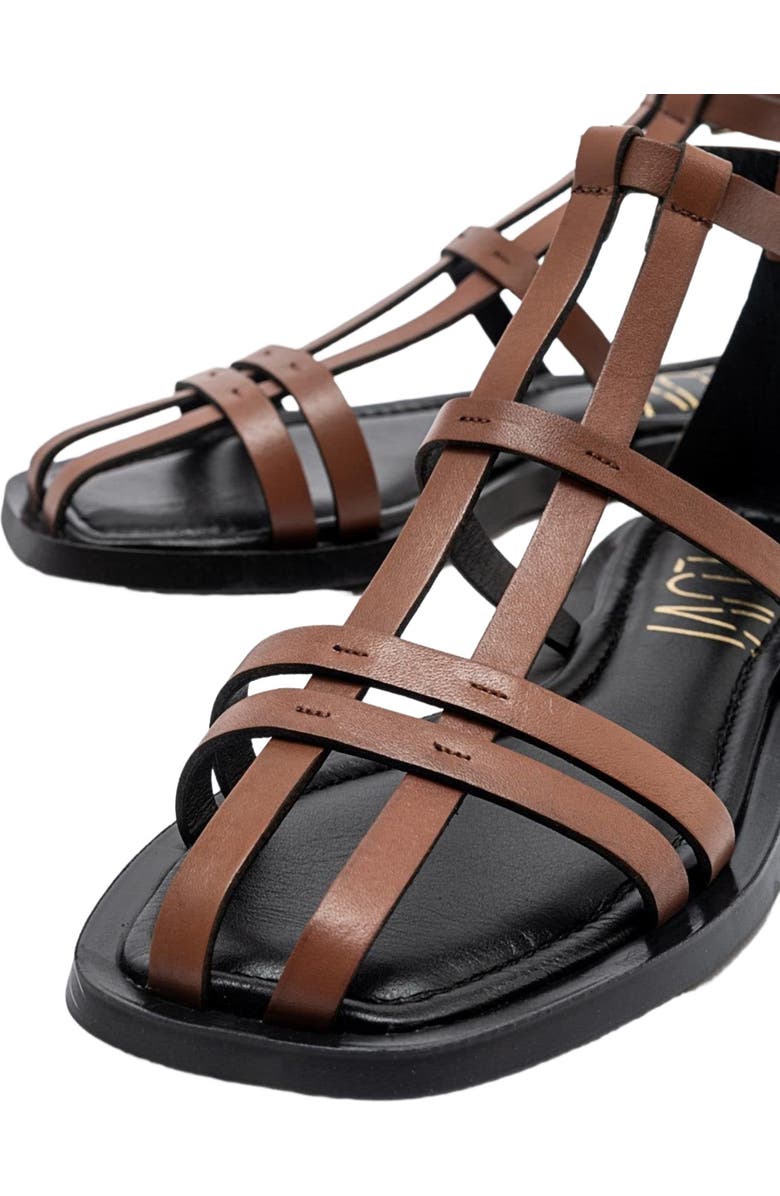 Forever
Always Shoes Odeil Leather Sandal, Alternate, color, Cognac Brown Leather