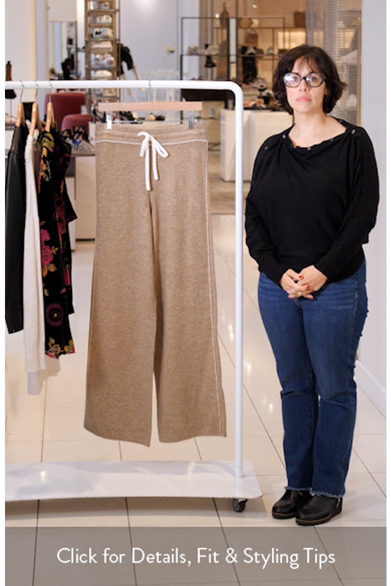 Heathered Drawstring Pants video