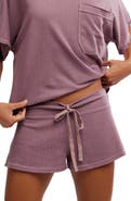 Free People Staycation Sleep Drawstrings Shorts