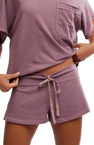 Free People Staycation Sleep Drawstrings Shorts