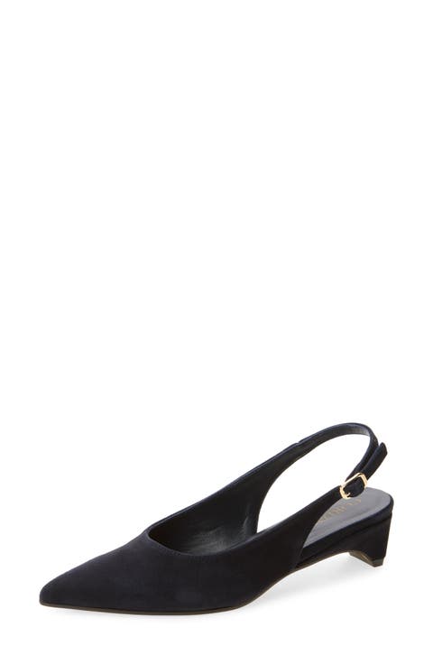 Royce Leather Slingback Pump