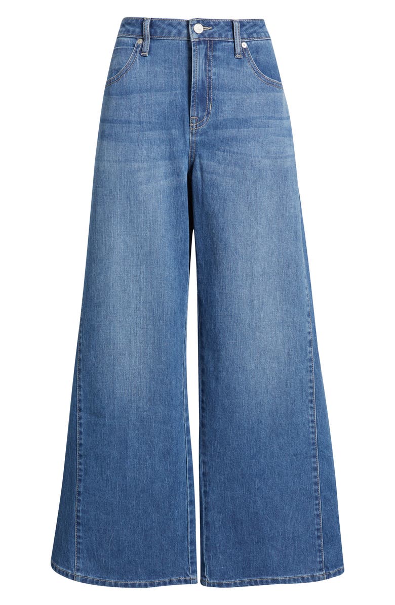 CITY BLUES Stretch Wide Leg Jeans, Alternate, color, Light Indigo