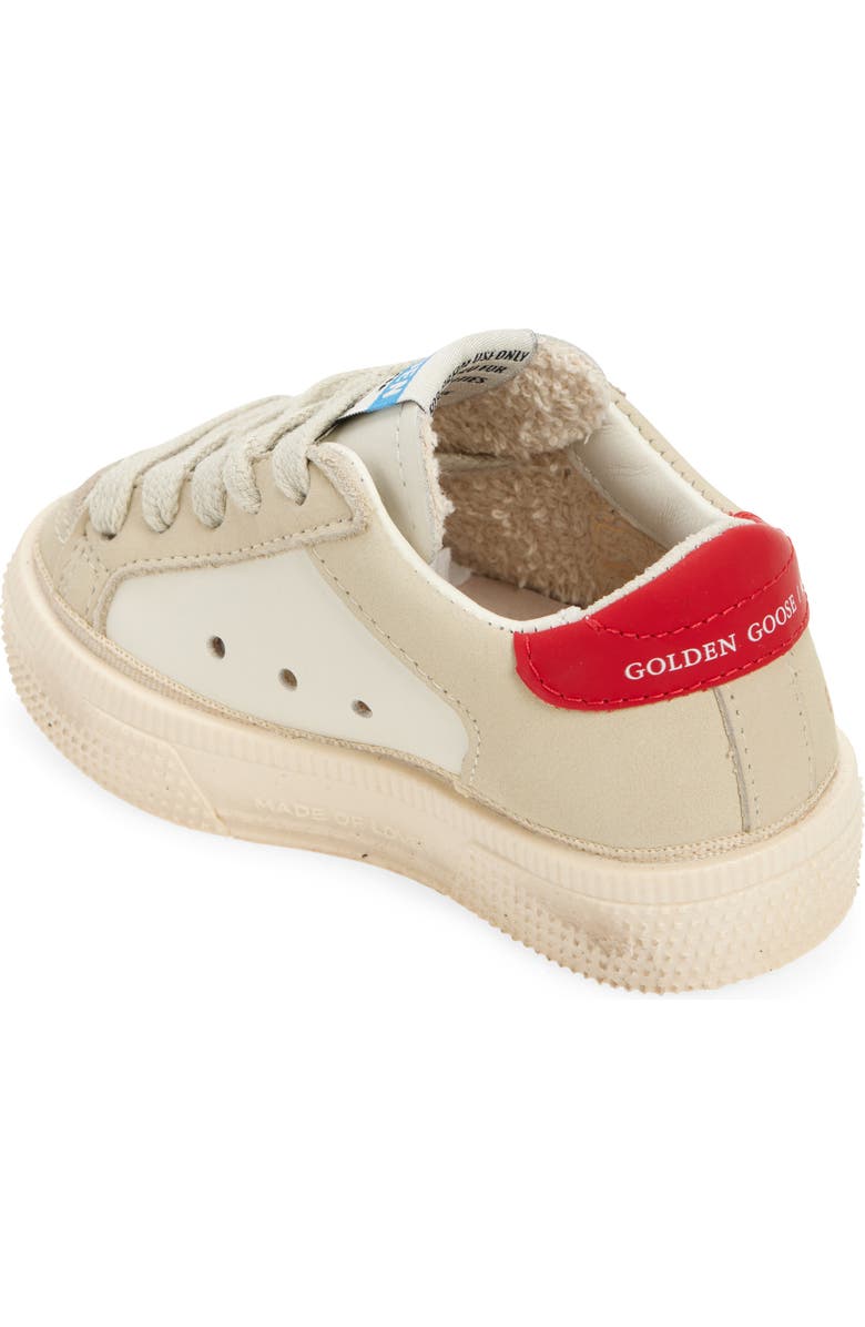 Golden Goose Kids' May School Leather Sneaker, Alternate, color,