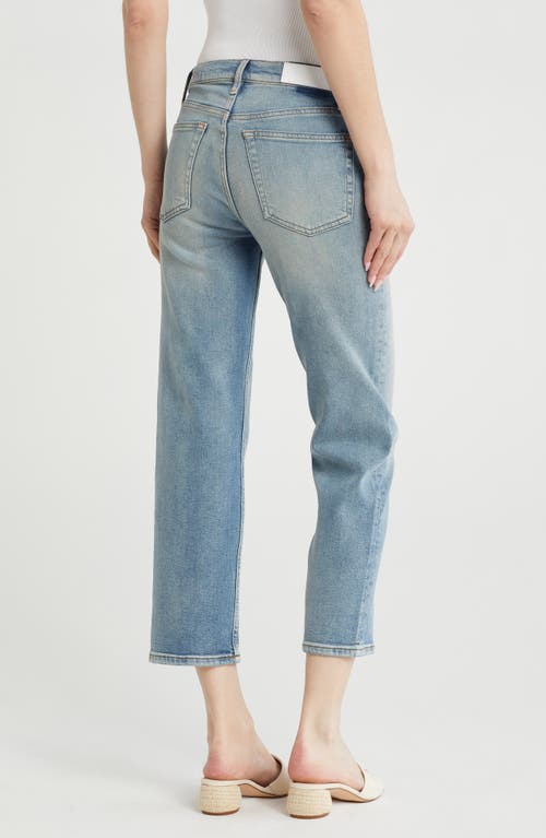Re/done Mid Rise Stove Pipe Jeans