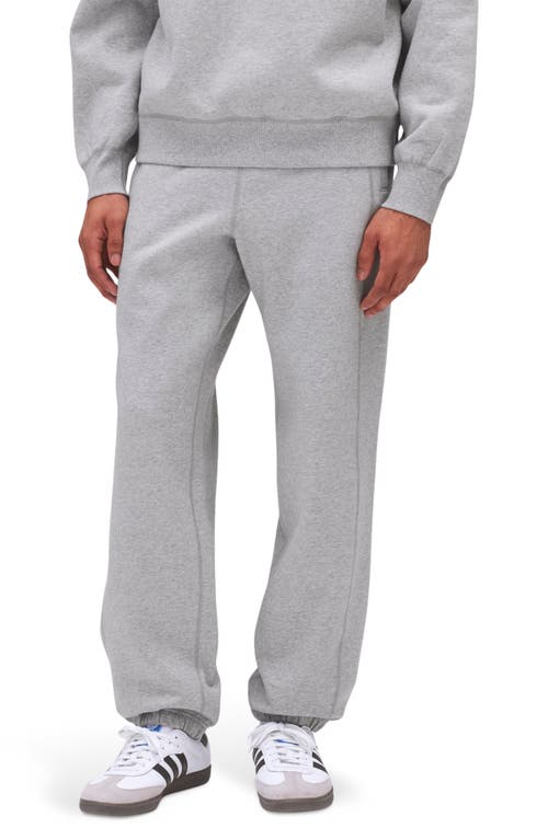 Reigning Champ Midweight Fleece Joggers In Heather Grey