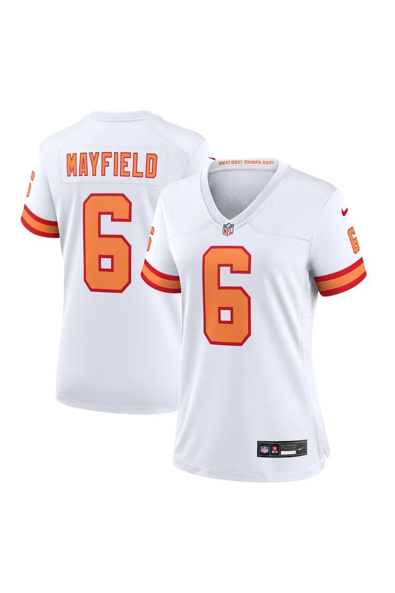 Women's Nike Baker Mayfield White '76 Tampa Bay Buccaneers  Game Jersey, Main, color, White
