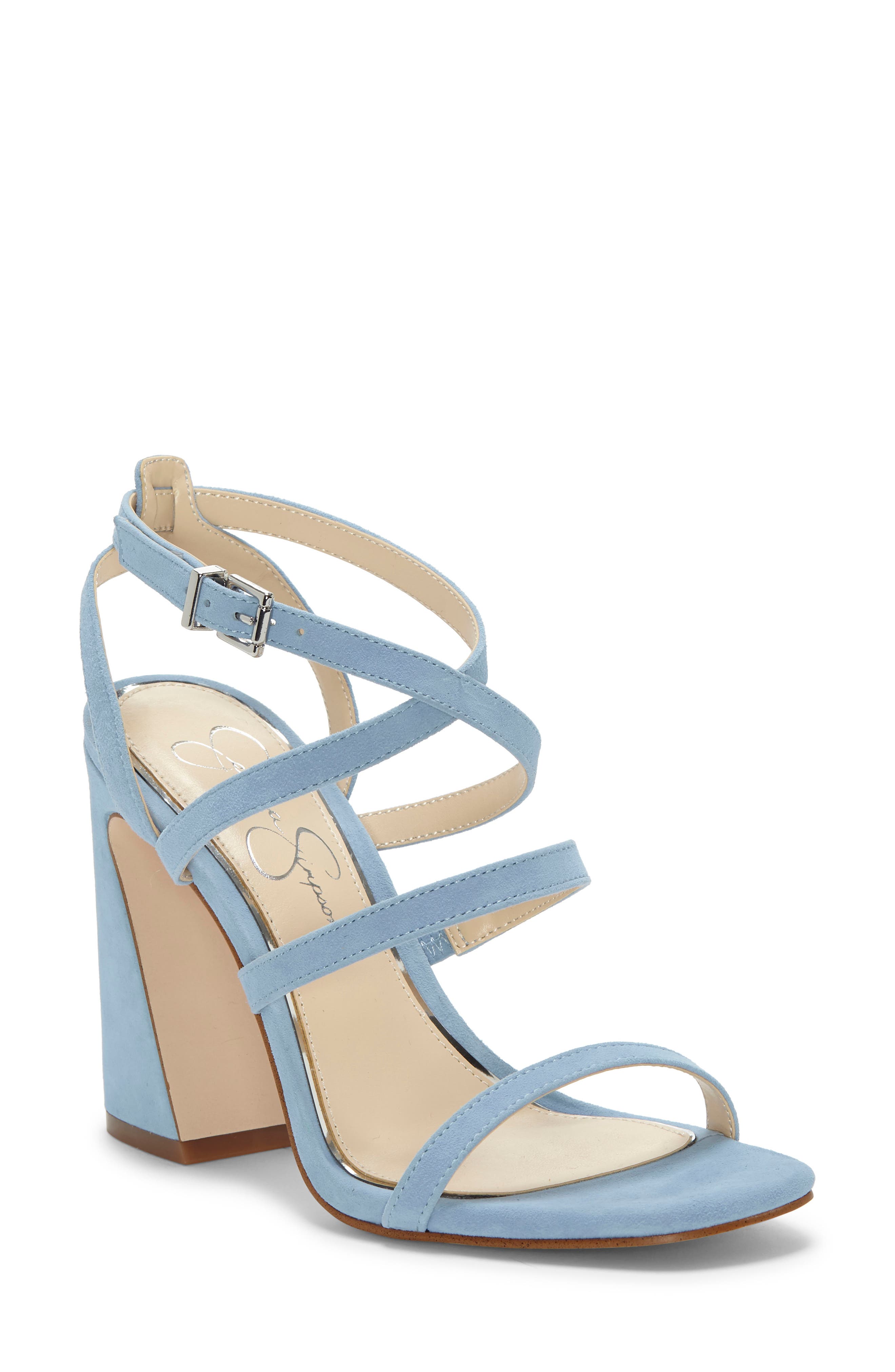 Raymie Sandal, Main, color, CORNFLOWER BLUE SUEDE