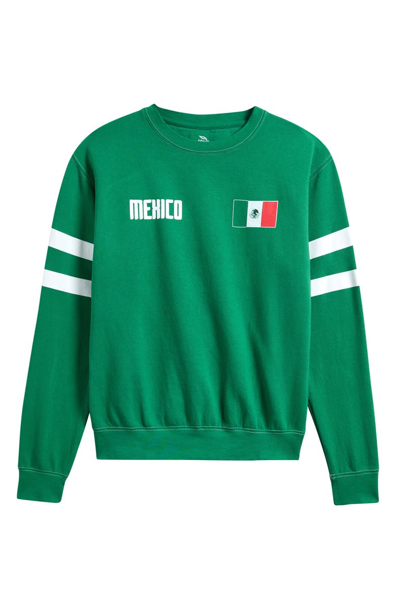 Voit Kids' Mexico Crewneck Sweatshirt, Main, color, Green