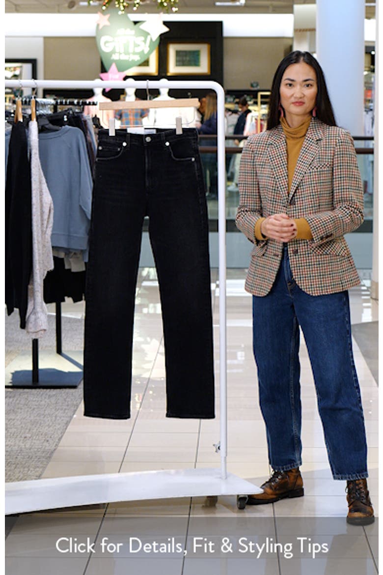 Zurie High Waist Straight Leg Jeans video