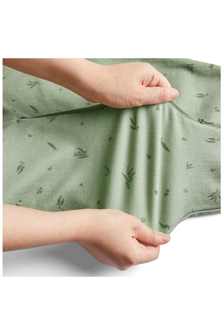 1.0 Tog Organic Wearable Blanket, Alternate, color, WILLOW