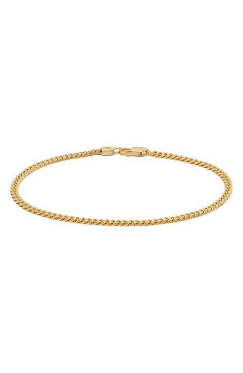 Vincero Curb Chain Bracelet In Gold