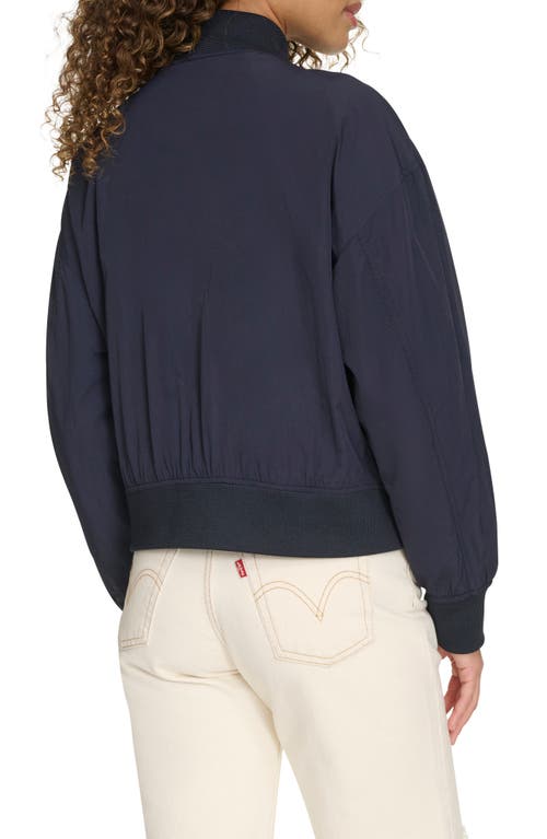 Levi's Relaxed Bomber Jacket In Navy