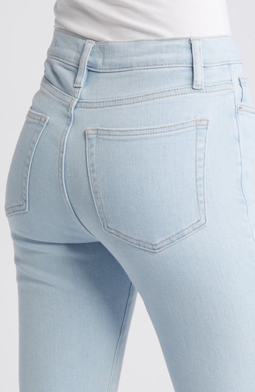 FRAME FRAME LE HIGH WAIST CASCADE HEM ANKLE STRAIGHT LEG JEANS